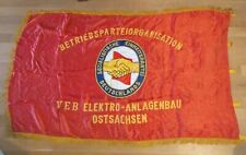 DDR Ehrenbanner Fahne SED