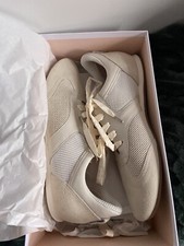 Neu AGL Sneaker Hell Beige Gr. 41 Velourleder NP 259€