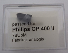Diamant Nadel für Philips D65-78 - GP 400 II / 401 II / 412 II Schellack 78er