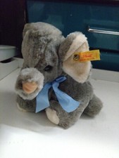 Plüsch Elefant Pummy von Steiff ca. 20 cm groß mit Etikett+ Fahne
