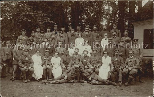 Militaria wk1 gruppenfoto - militaria,