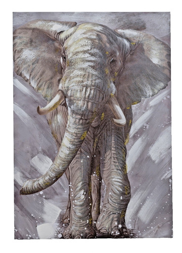 Wanddeko wandbild elefant - wandbild,