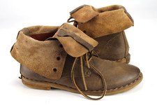 Airstep  Gr.40 Damen Stiefel  Stiefeletten Boots Leder Braun  TOP  K 131