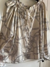 Satinbluse H&M  weite  Ärmel  Gr. XL