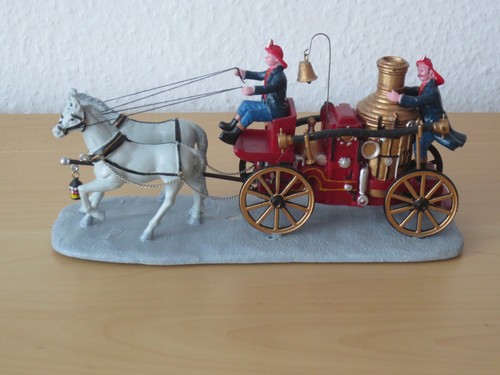 Lemax feuerwehrkutsche 03332 - lemax,