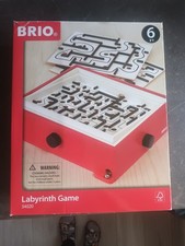 BRIO Labyrinth mit Übungsplatten, rot Mod. 34020