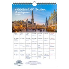 Reisezauber Belgien Planer DIN