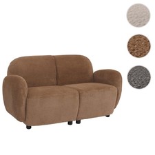 2er-Sofa HWC-P33, 2-Sitzer Couch Loungesofa, Stoff Chenille (330 g/m²) Öko-Tex