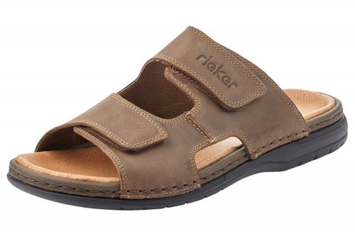 Rieker herren leder - herren, pantolette