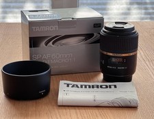 Tamron Objektiv 60 mm SP AF F/2 Di II Markro 1:1 für Canon EF-S