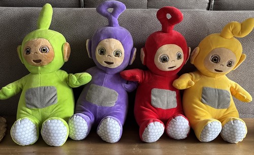 Teletubbies plüsch figuren - 4x,