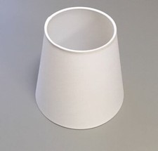 E14 Stoffschirm Tischlampe