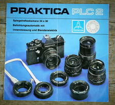 PENTACON Prospekt PRAKTICA PLC2 PLC 2 Broschüre Kamera & Objektive Reklame X8008