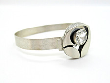TOP DESIGNER Armreif 925 Silber Bergkristall KARL LAINE Finnland bangle silver