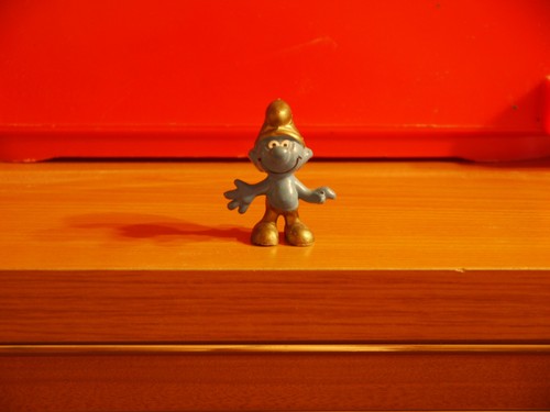 Schlumpf goldener - goldener,
