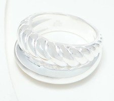 Ultrafeiner 950 Silber Double