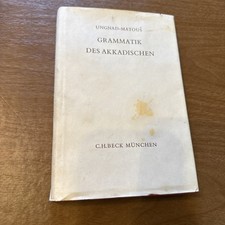 Arthur Ungnad Grammatik Des