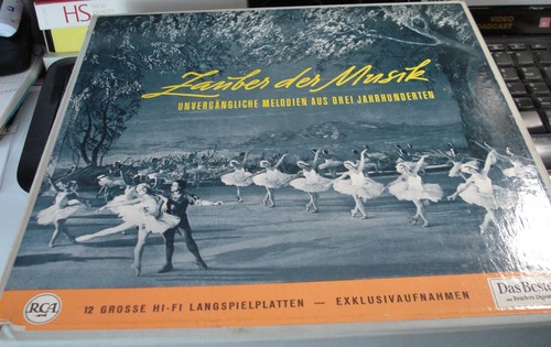 Zauber der musik box - musik, lp-box