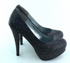 Pumps von Merlose Gr. 40 Silber Damen Abend-Schuhe UVP: 59,95 Neu