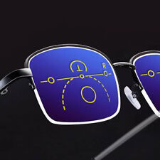 NEU Gleitsichtbrille Lesebrille 1.0 Bis 4.0 Anti-Blaulicht Multifokal DHL
