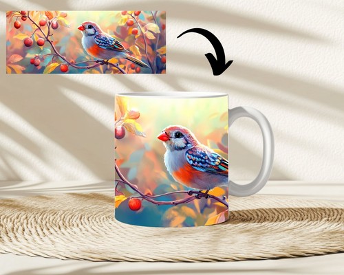 Kaffeetasse zebrafinken vogel - kaffeetasse,