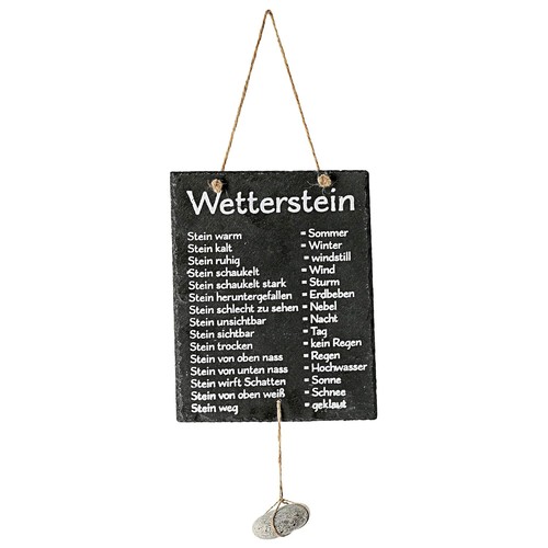 Wetterstation stein auf - wetterstation,