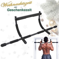 TÜRRECK Klimmzug Stange mit Halterung Montage flexibel Reckstange für Türrahmen