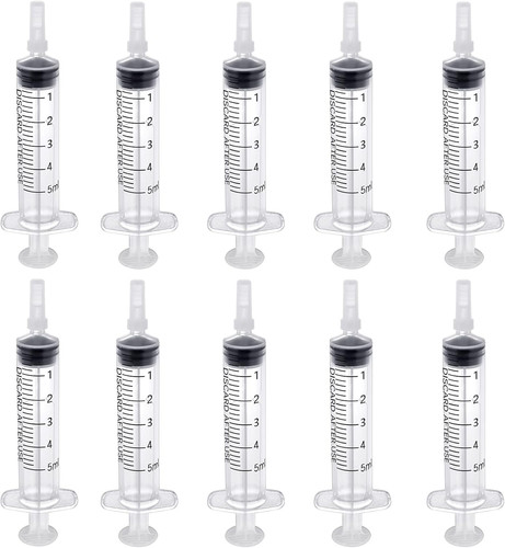 Stk spritzen mit deckel - 10,
