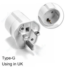 Stück reiseadapter adapter - uk,