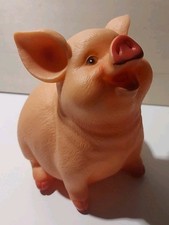 Sparschwein/ Kunststoff/ neuwertig/ Spardose/ Geld/ Münzen/ Geschenk/ Deko