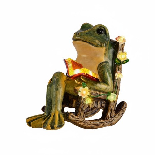 Solar frosch schaukelstuhl - frosch,