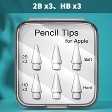 Apple Pencil Spitzen Ersatz Set für 1. 2. Generation 6-teilig IPad Tablet Pen