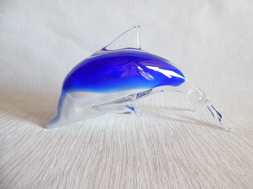 Delphin aus glas 5 - delphin, 15,5