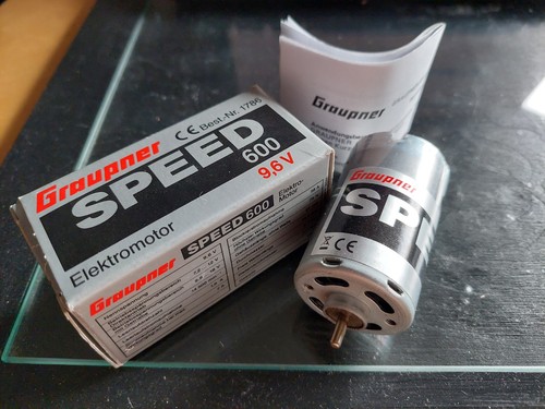 Graupner speed 600 - 600,, 9,6volt