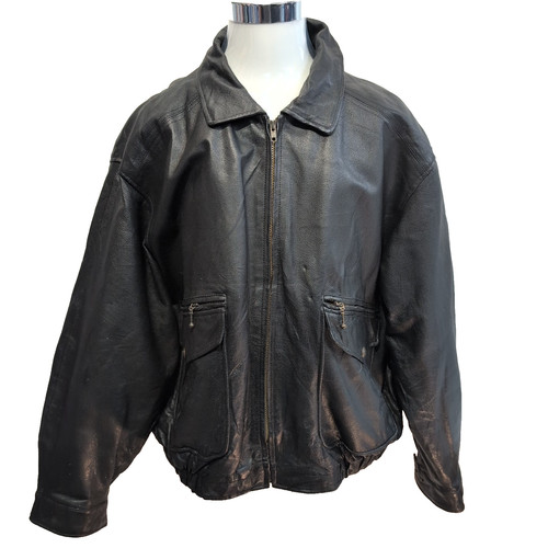 Lederjacke xxl arcadia schwarz - xxl,