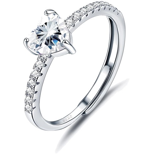 Herz ring silber - herz, 925
