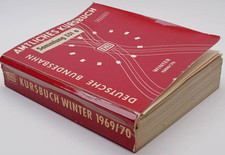Amtliches Kursbuch der Deutschen Bundesbahn Winter 1969/70 mit Beilagen |A-4