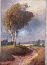 Carl Kenzler Gemälde Öl auf