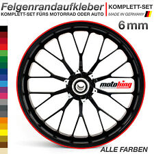 Felgenrandaufkleber 6mm Ducati