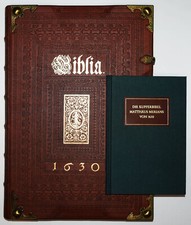 FAKSIMILE-BIBEL Biblia germanica – Das Newe Testament - 1995 - MERIAN