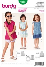 Burda Kinder 9416 Mädchen