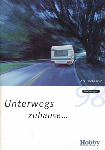 Hobby 1998 wohnwagen - 1998,