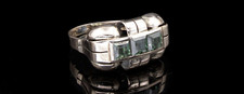 333/- 8 Kt Gelbgold Ring mit
