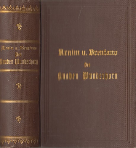 Buch des knaben - buch:, wunderhorn