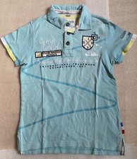 Jungen T-Shirt , Polo Hemd , Camp David Blau/türkis