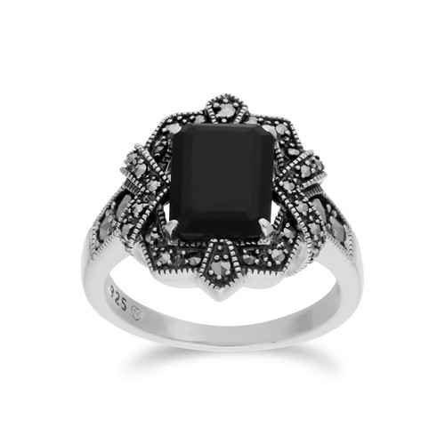 Art baguette schwarzer - schwarzer, onyx
