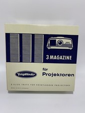 3 x Voigtländer Zettomat