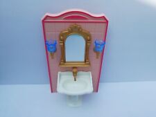 PLAYMOBIL Puppenhaus NOSTALGIE  WASCHBECKEN m. SPIEGEL BADEZIMMER 70895 5320 NEU