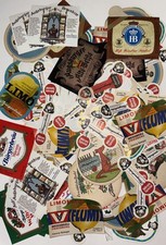 Sammlung Etiketten Bier Limo