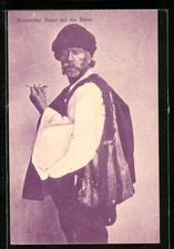 Ansichtskarte Bosnischer Bauer auf der Reise 